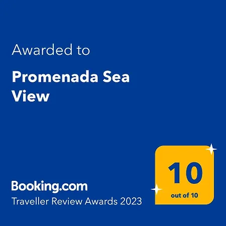 Promenada Sea View With Private Parking Appartamento *