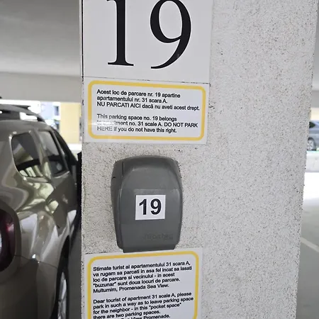 Promenada Sea View With Private Parking Navodari