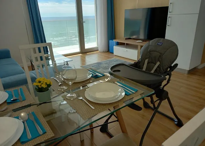 Promenada Sea View With Private Parking Апартаменты Нэводари