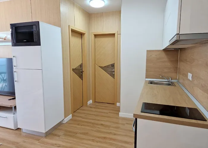 Promenada Sea View With Private Parking Апартаменты Нэводари