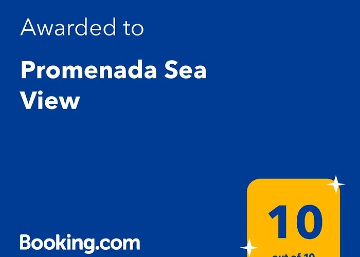 Promenada Sea View With Private Parking Апартаменты Нэводари