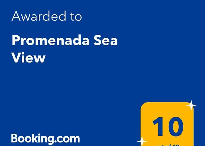 Promenada Sea View With Private Parking Апартаменты *