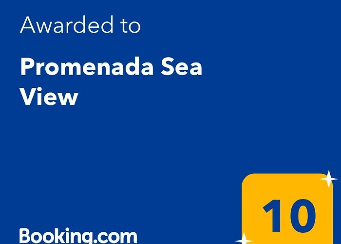 Promenada Sea View With Private Parking Нэводари